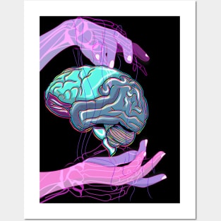 Handle With Care - Brain Posters and Art